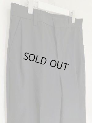 画像3: UNUSED（アンユーズド） ウール×シルクミックストラウザーズ ブラック