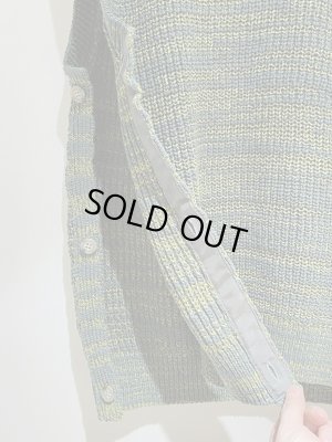 画像5: YOKE（ヨーク） オーバーサイズ Vネックニットベスト グリーン