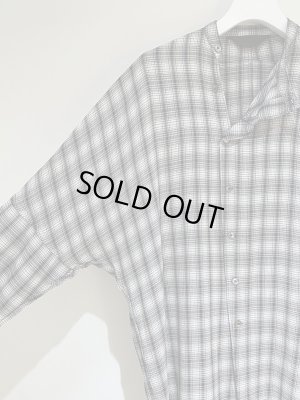 画像4: ESSAY（エッセイ） ドルマンスラントシャツ チェック