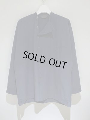 画像2: ESSAY（エッセイ） ドルマンスラントシャツ ネイビー