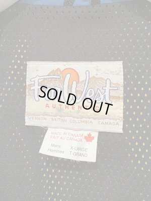 画像4: カナディアンヴィンテージ Far West（ファーウエスト） ゴアテックス ナイロンパーカ エメラルドブルー