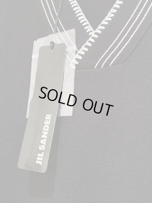 画像5: JIL SANDER（ジルサンダー） VネックニットTシャツ ブラック