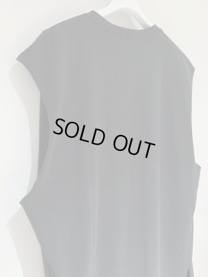 画像6: UNUSED（アンユーズド） カットオフ スリーブレスTシャツ ブラック