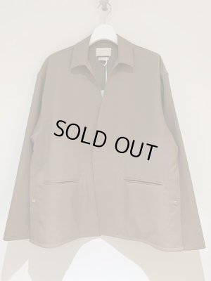 画像2: YOKE（ヨーク） ジャケットカーディガン スモーキーベージュ