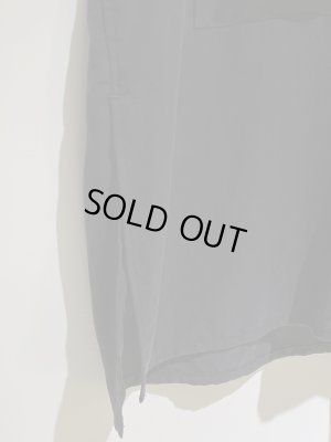 画像6: YOKE（ヨーク） ビッグフラップロングシャツ フォグブラック