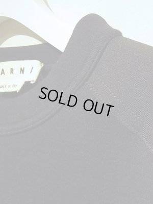 画像4: MARNI（マルニ） ウール×ポリアミド クルーネックプルオーバー ダークネイビー