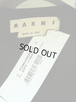 画像3: MARNI（マルニ） ウール×ポリアミド クルーネックプルオーバー ダークネイビー