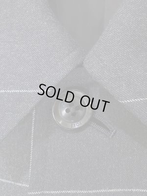 画像4: YOKE（ヨーク） オーバーサイズバルカラーコート ネイビーチェック