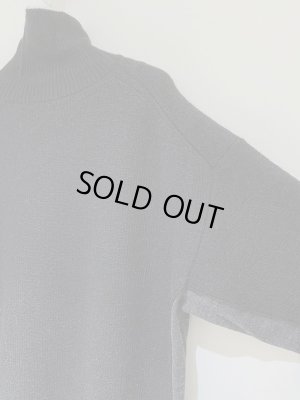 画像9: YOKE（ヨーク） コネクティングハイネックニット ブラック