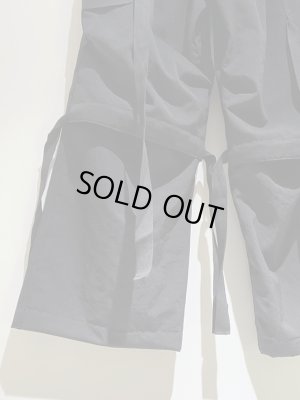 画像8: ESSAY（エッセイ） ミリタリーテックパンツ ブラック