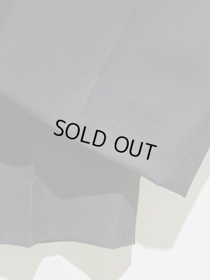 画像5: UNUSED（アンユーズド） ウールギャバジン ストレートパンツ ブラック