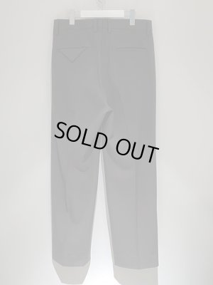 画像6: UNUSED（アンユーズド） ウールギャバジン ストレートパンツ ダークブラウン