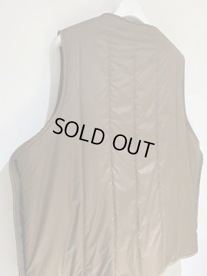 画像8: YOKE（ヨーク） リバーシブル フレンチアーミーベスト ダスティーブラウン