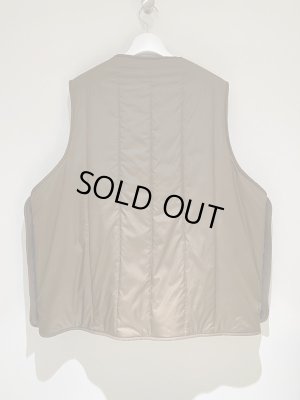 画像7: YOKE（ヨーク） リバーシブル フレンチアーミーベスト ダスティーブラウン