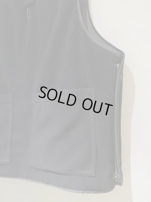 画像12: YOKE（ヨーク） リバーシブル フレンチアーミーベスト ブラック