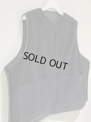 画像10: YOKE（ヨーク） リバーシブル フレンチアーミーベスト ブラック