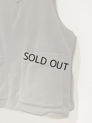 画像12: YOKE（ヨーク） リバーシブル フレンチアーミーベスト ダスティーブラウン