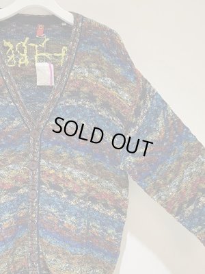 画像7: イタリア製 リメイクニットカーディガン マルチカラー