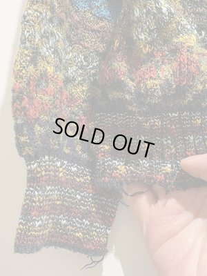 画像9: イタリア製 リメイクニットカーディガン マルチカラー