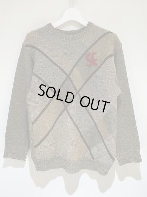 画像2: イタリア製 リメイクニット プルオーバー ベージュ系