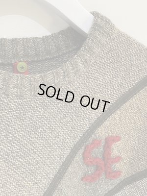 画像3: イタリア製 リメイクニット プルオーバー ベージュ系