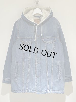 画像2: Levis Premium（リーバイス プレミアム） ビッグE  フーデッドデニムランチコート インディゴ