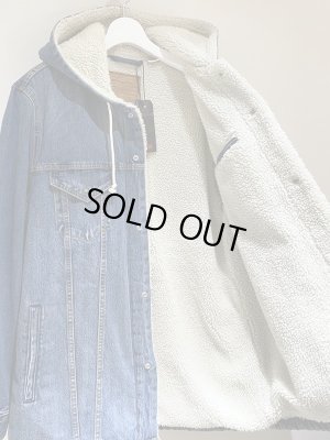 画像7: Levis Premium（リーバイス プレミアム） ビッグE  フーデッドデニムランチコート インディゴ