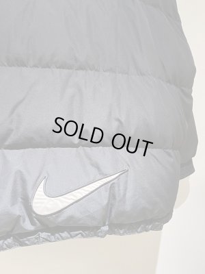 画像9: 90s NIKE（ナイキ） ビッグスウォッシュ グースダウンジャケット ブラック