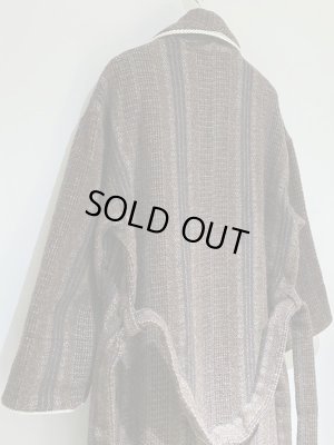 画像9: ユーロヴィンテージ スコットランド製 ウールガウンコート ブラウン