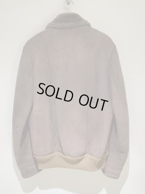 画像10: ユーロヴィンテージ スイス製 リアルムートンブルゾン ブラウン