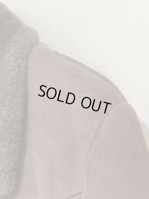 画像5: ユーロヴィンテージ スイス製 リアルムートンブルゾン ブラウン