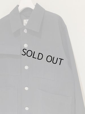 画像6: Acne Studios（アクネ ストゥディオズ） ブラックモールスキン チョアジャケット