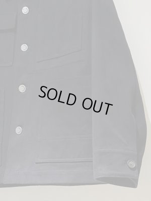 画像7: Acne Studios（アクネ ストゥディオズ） ブラックモールスキン チョアジャケット