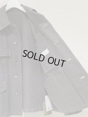 画像6: LEMAIRE（ルメール） キャンバスミリタリージャケット チャコールグレー