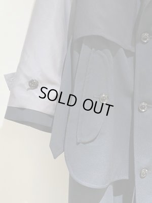 画像5: YOKE（ヨーク） リバーシブル ダブルブレステッドコート オーシャンネイビー