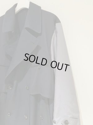 画像4: YOKE（ヨーク） リバーシブル ダブルブレステッドコート オーシャンネイビー