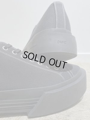 画像4: OAMC（オーエーエムシー） レースアップキャンバススニーカー ブラック