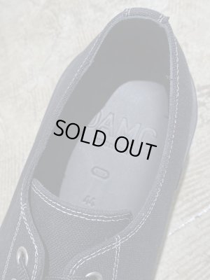 画像5: OAMC（オーエーエムシー） レースアップキャンバススニーカー ブラック