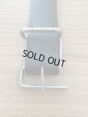 画像7: NL（ニール） Stef（ステフ） レザーベルト ブラック