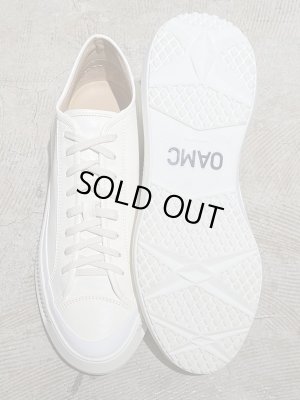 画像7: OAMC（オーエーエムシー） レースアップレザースニーカー オフホワイト