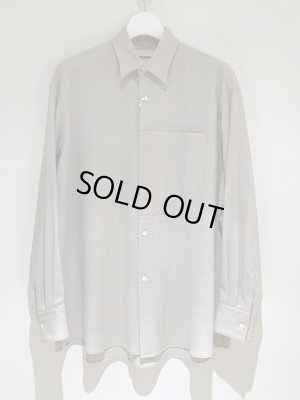 画像2: YOKE（ヨーク） オーバーサイズ ビッグポケットシャツ Lベージュ