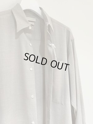 画像5: YOKE（ヨーク） オーバーサイズ ビッグポケットシャツ Lベージュ