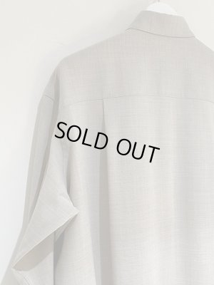 画像8: YOKE（ヨーク） オーバーサイズ ビッグポケットシャツ Lベージュ