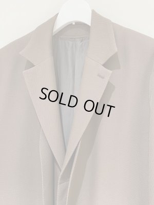 画像3: YOKE（ヨーク） デタッチャブルカラー テーラードジャケット ダスティートープ