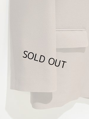 画像4: YOKE（ヨーク） デタッチャブルカラー テーラードジャケット ダスティートープ