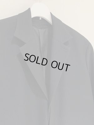 画像3: YOKE（ヨーク） デタッチャブルカラー テーラードジャケット ブラック