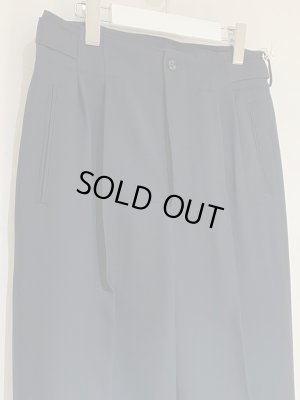 画像3: YOKE（ヨーク） 2タック ワイドグルカトラウザーズ オーシャンネイビー