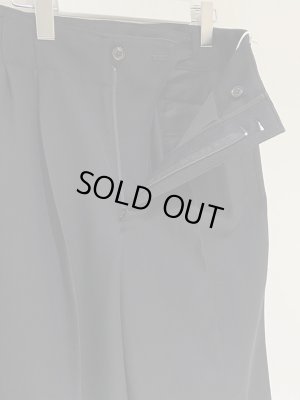 画像4: YOKE（ヨーク） 2タック ワイドグルカトラウザーズ ブラック