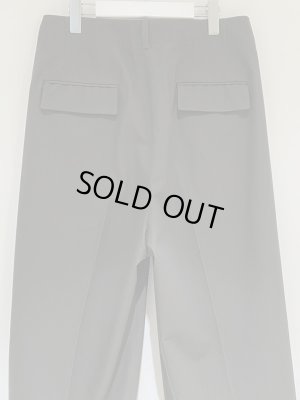 画像7: YOKE（ヨーク） 2タックワイドレッグド サイドテープトラウザーズ チャコール