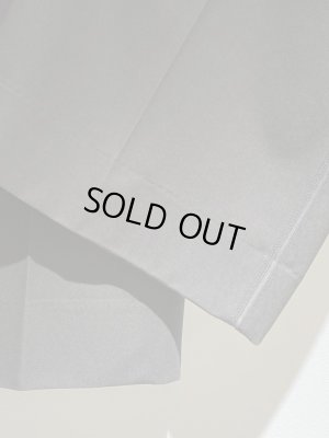 画像5: YOKE（ヨーク） 2タックワイドレッグド サイドテープトラウザーズ チャコール